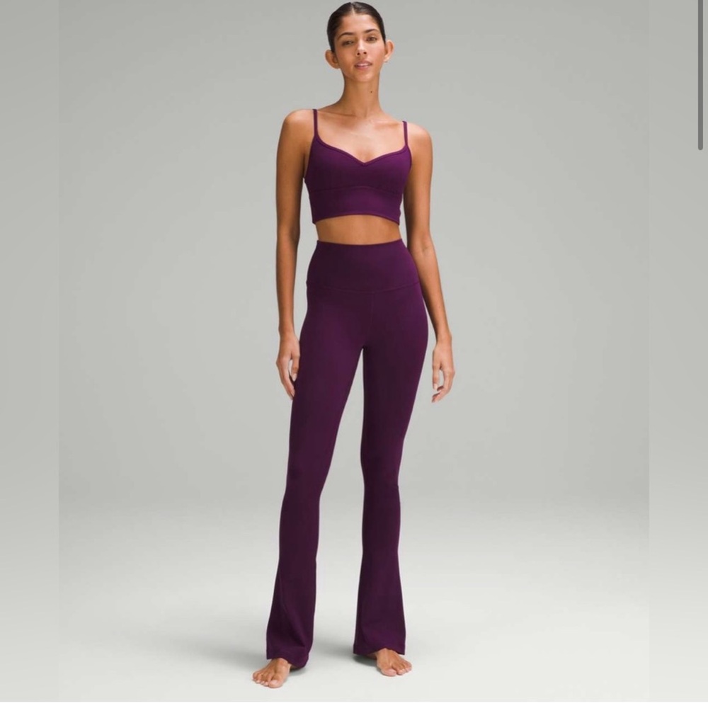 lululemon athletica Purple Wide Leg Pants